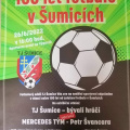 Pozvánka na oslavy 100 let fotbalu v Šumicích