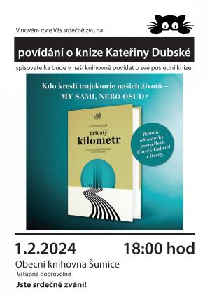 Pozvánka na besedu s Kateřinou Dubskou