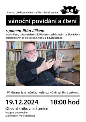 Pozvánka na besedu s Jiřím Jilíkem 